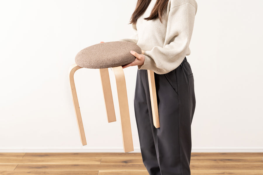 スツール モカブラウン