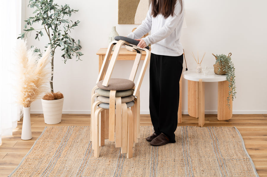 スツール グレーベージュ