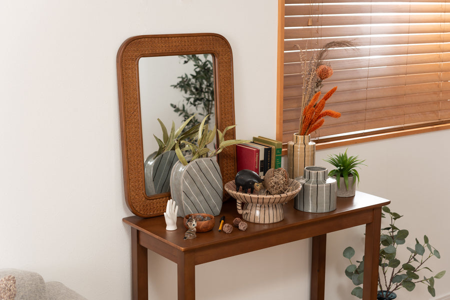 フラワーベース ベージュ