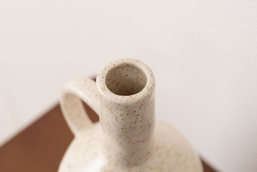 フラワーベース アイボリー