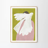 Clara Schicketanz Bird and Woman A4