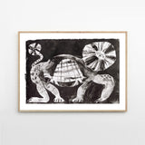 Clara Selina Bach Turtle and Lion A4