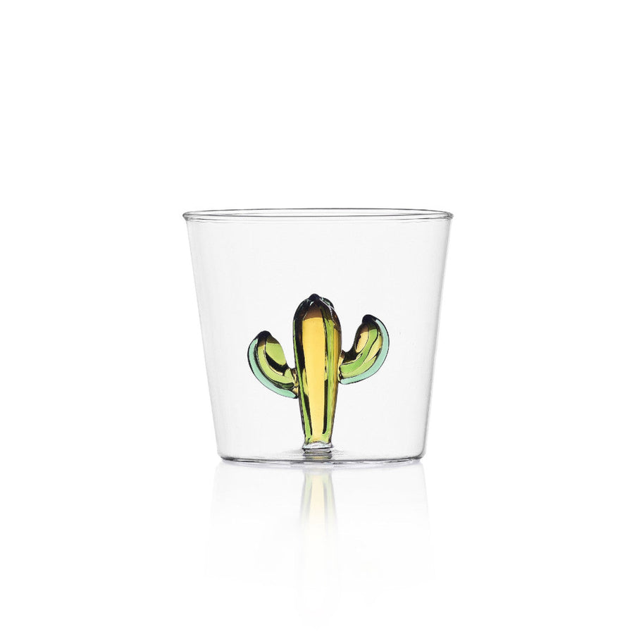 DESERT PLANTS Tumbler Cactus Green/Amber