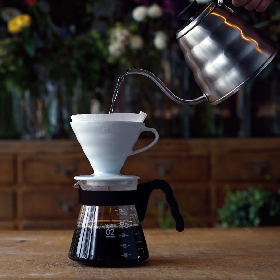V60 Transparent Dripper 02 (Porcelain)