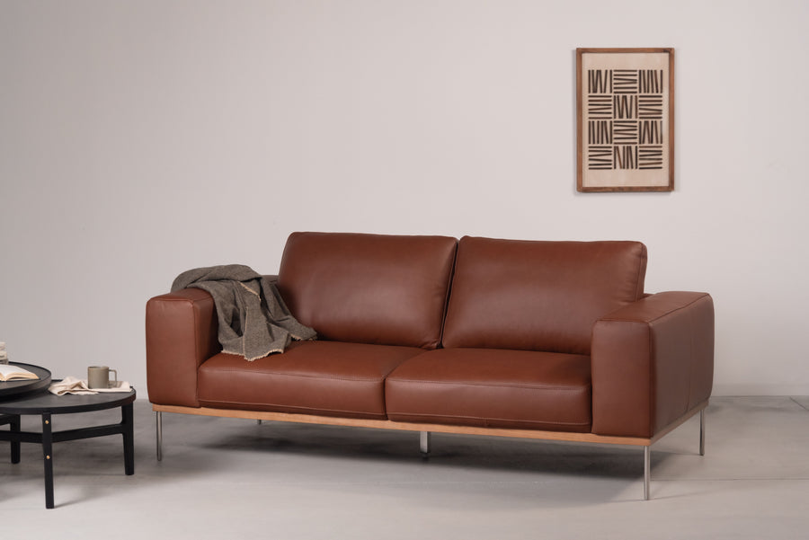 Rhubarb sofa brown