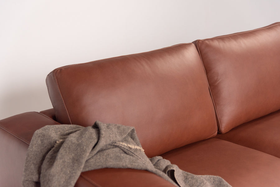 Rhubarb sofa brown