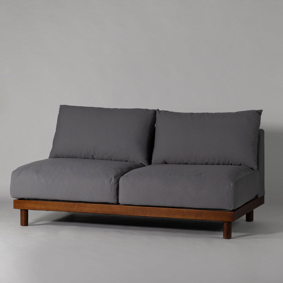 Eluca 2-seater sofa, grey