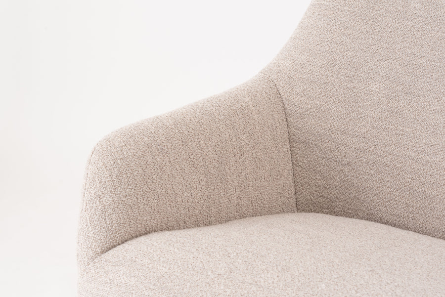 Nasta Lounge Chair Ivory