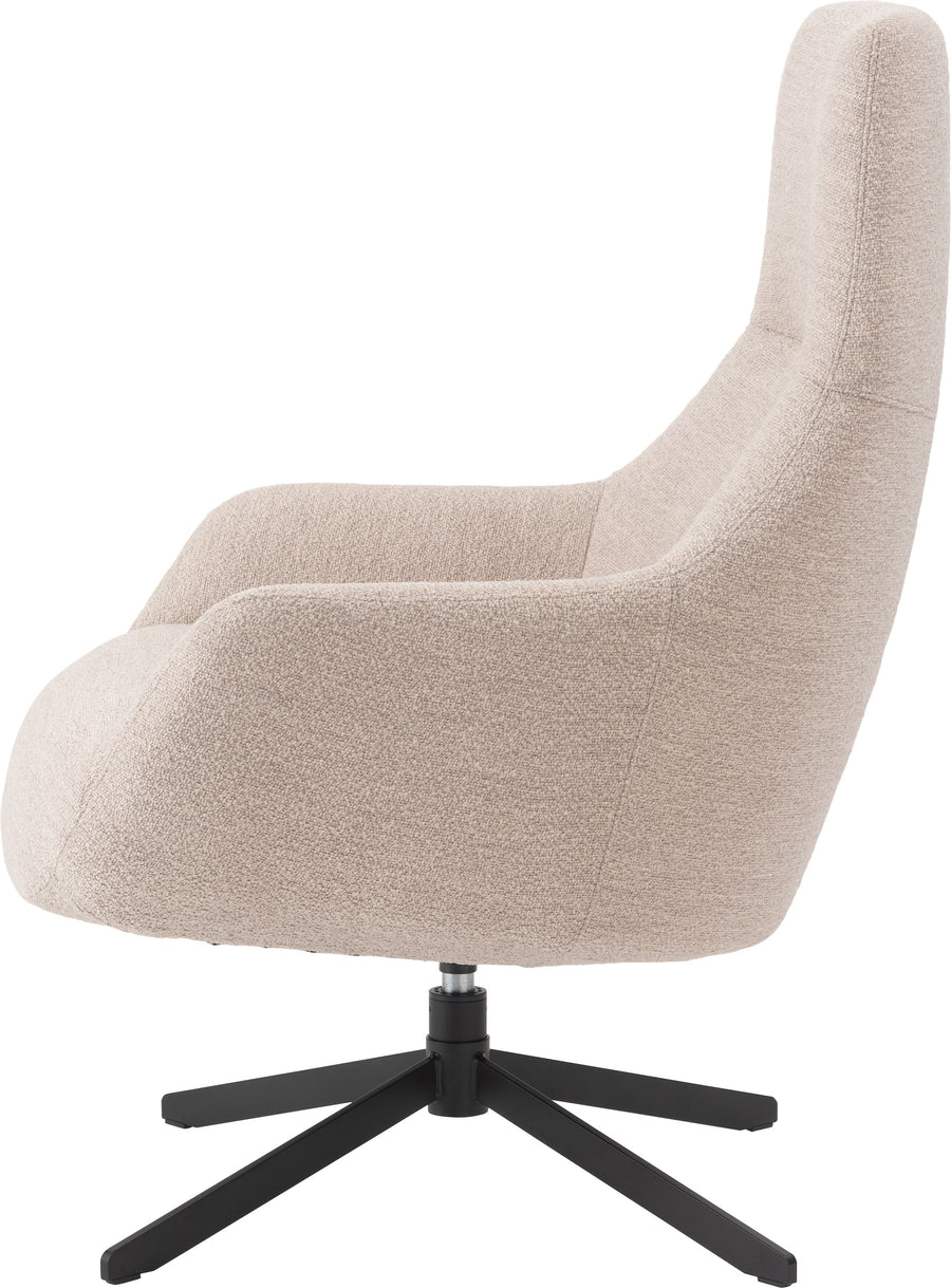 Nasta Lounge Chair Ivory