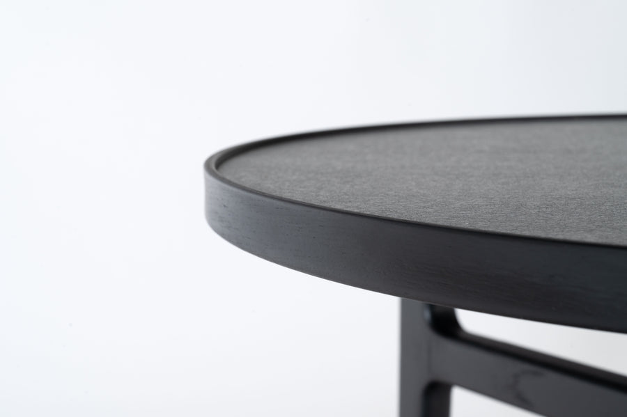 Crocus Round Table Black