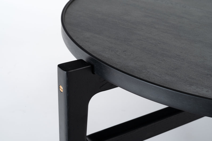 Crocus Round Table Black