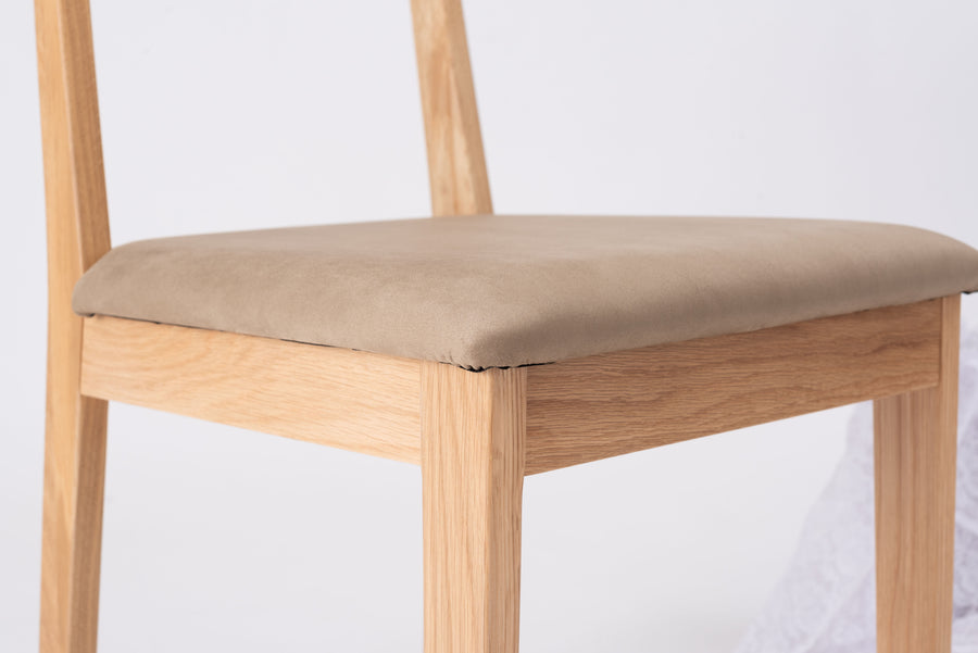 Chalk Dining Chair, Beige