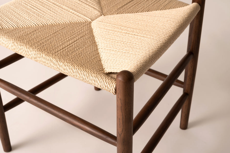 Trope Paper Cord Chair Brown