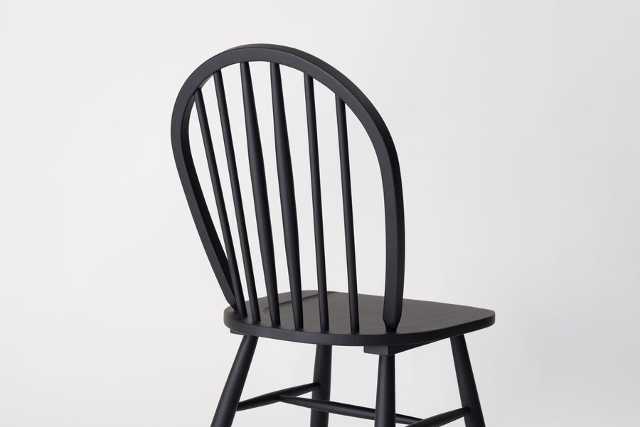 Time Windsor Chair Black