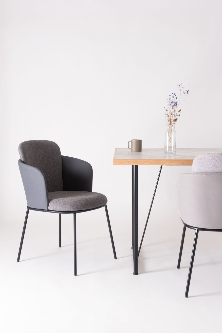 Sorel Dining Chair Dark Grey