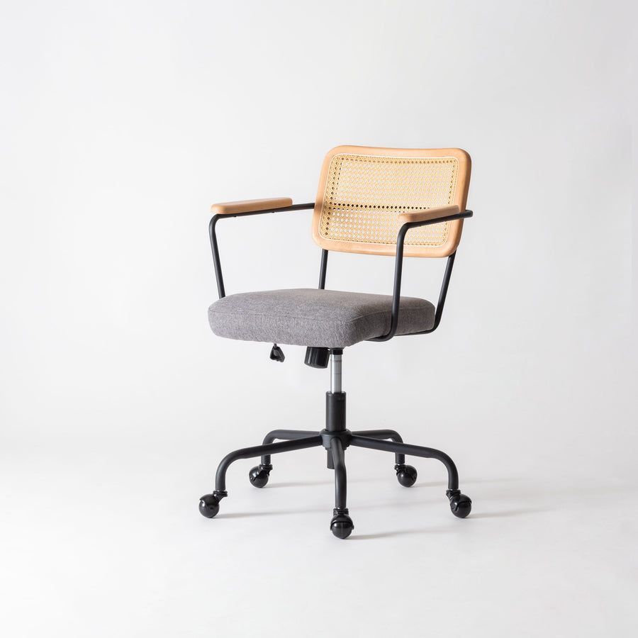 Elder Desk Chair, Grey