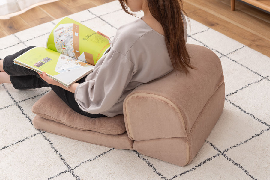 TV枕座布団付M ベージュ