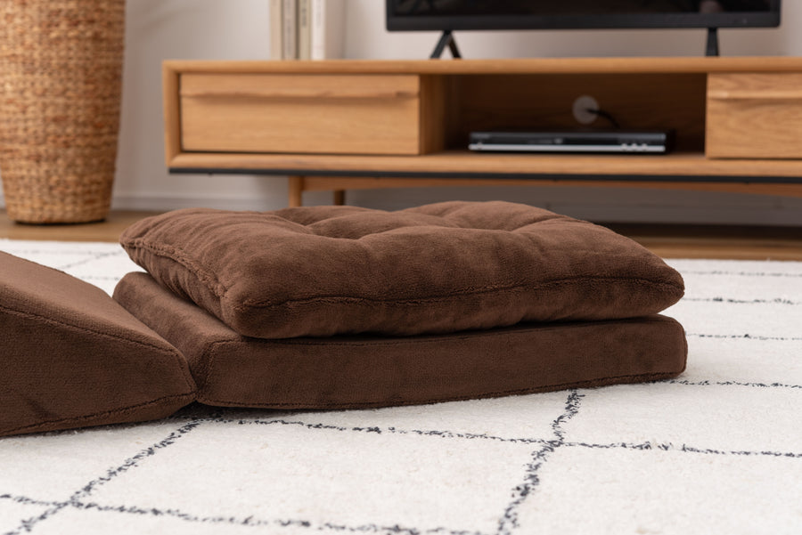 TV枕座布団付M ブラウン