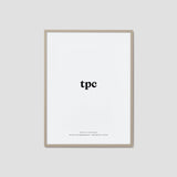 Beige Wood Frame A4