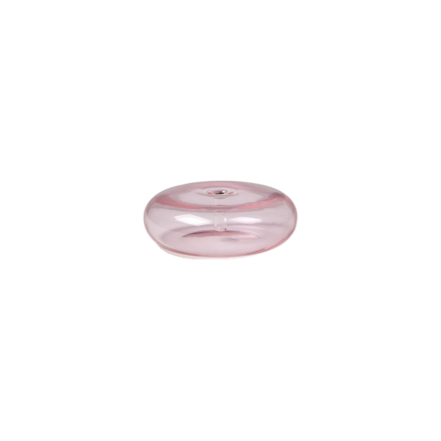 ガラスインセンスホルダー ピンク