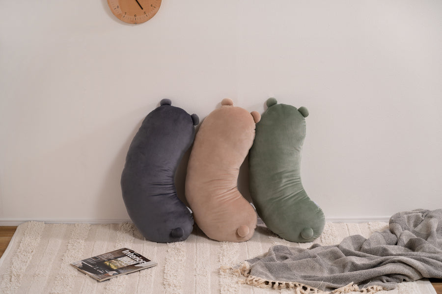 Body pillow dark grey