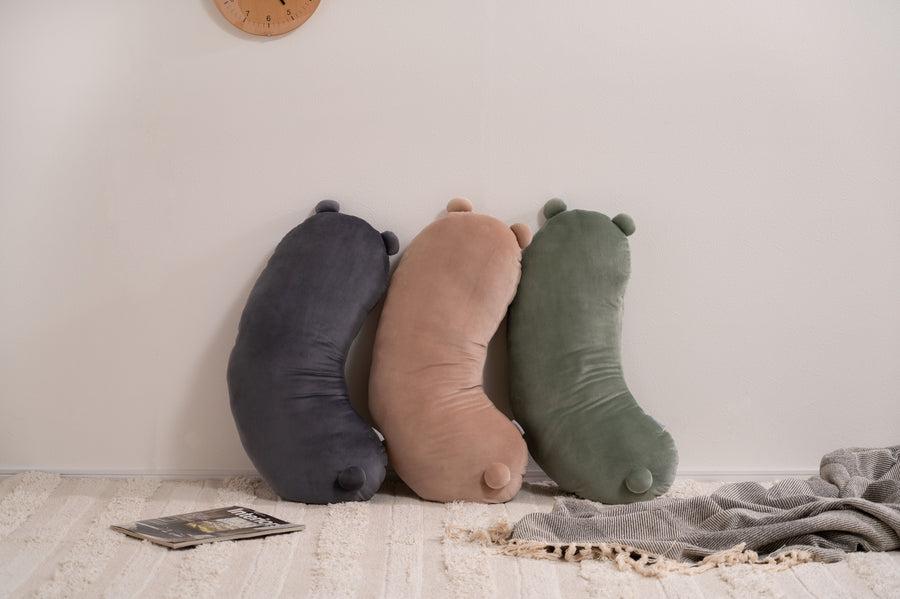 Body pillow dark grey