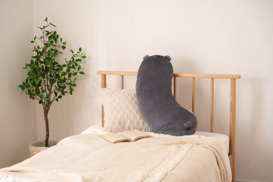 Body pillow dark grey