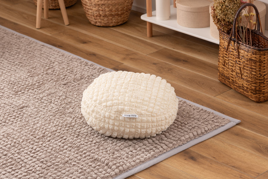 Cooling Round Cushion Ivory