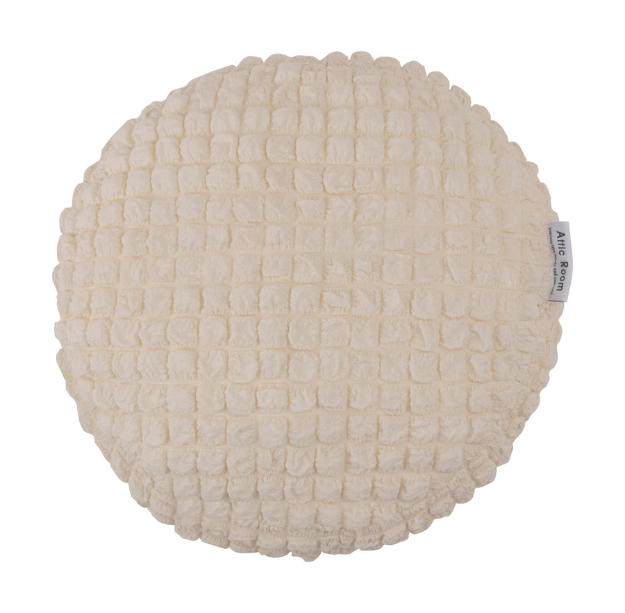 Cooling Round Cushion Ivory