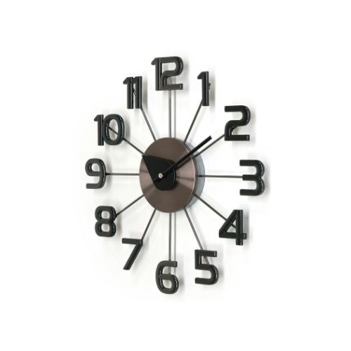 George Nelson Ferris Wall Clock Brown