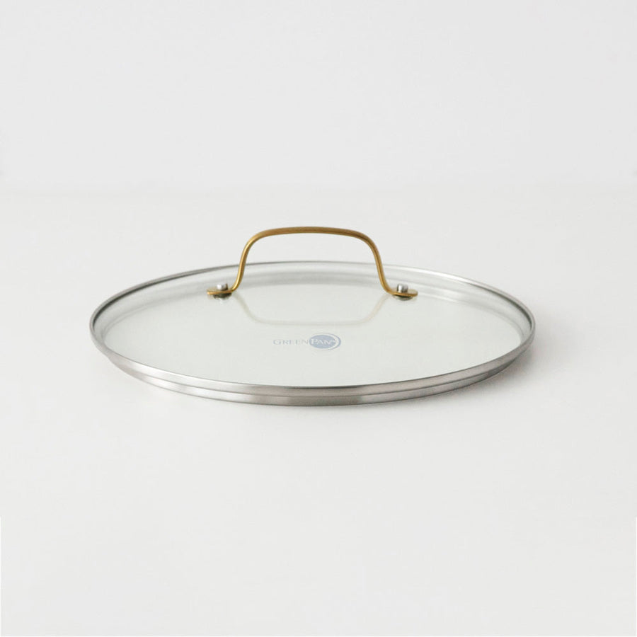 Padua (cream white) frying pan 26cm + glass lid 26cm set, suitable for induction and gas stoves