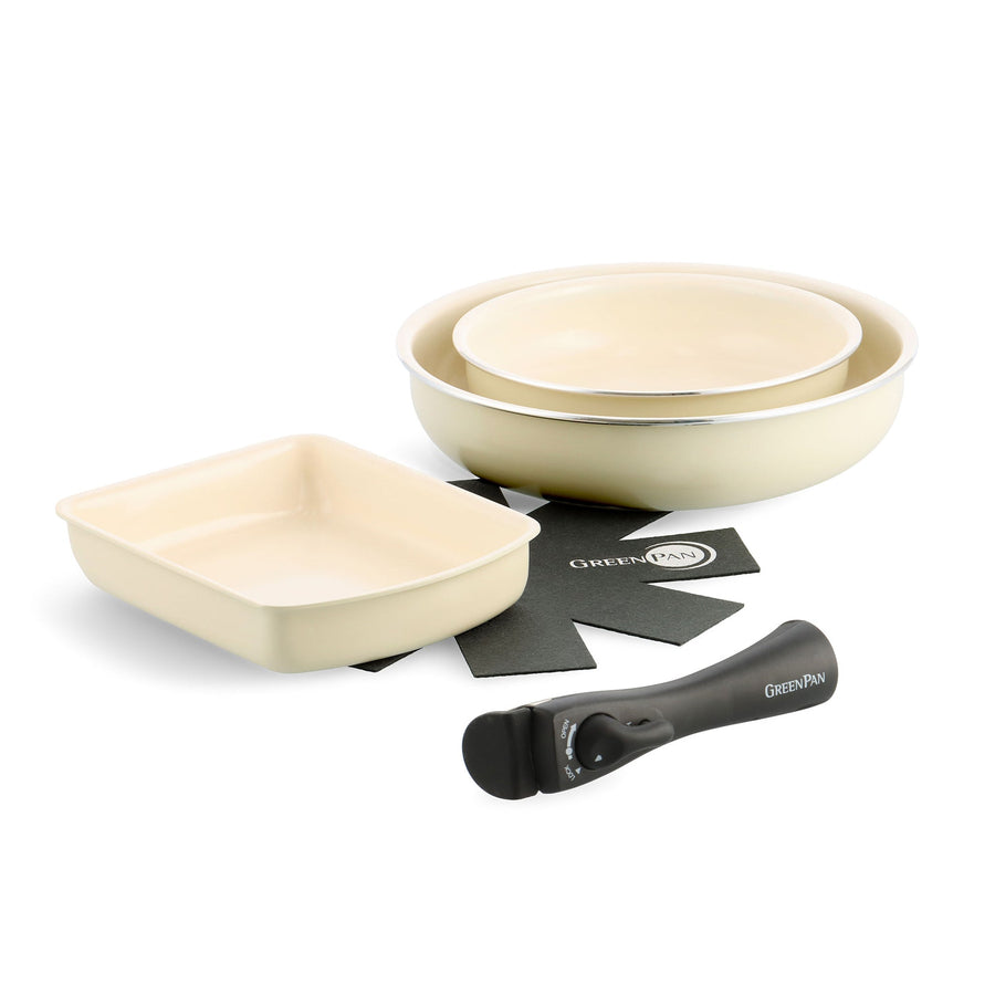 Click Chef 5-piece set, cream white