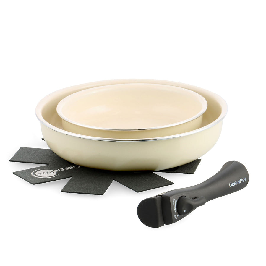 Click Chef 4-piece set, cream white