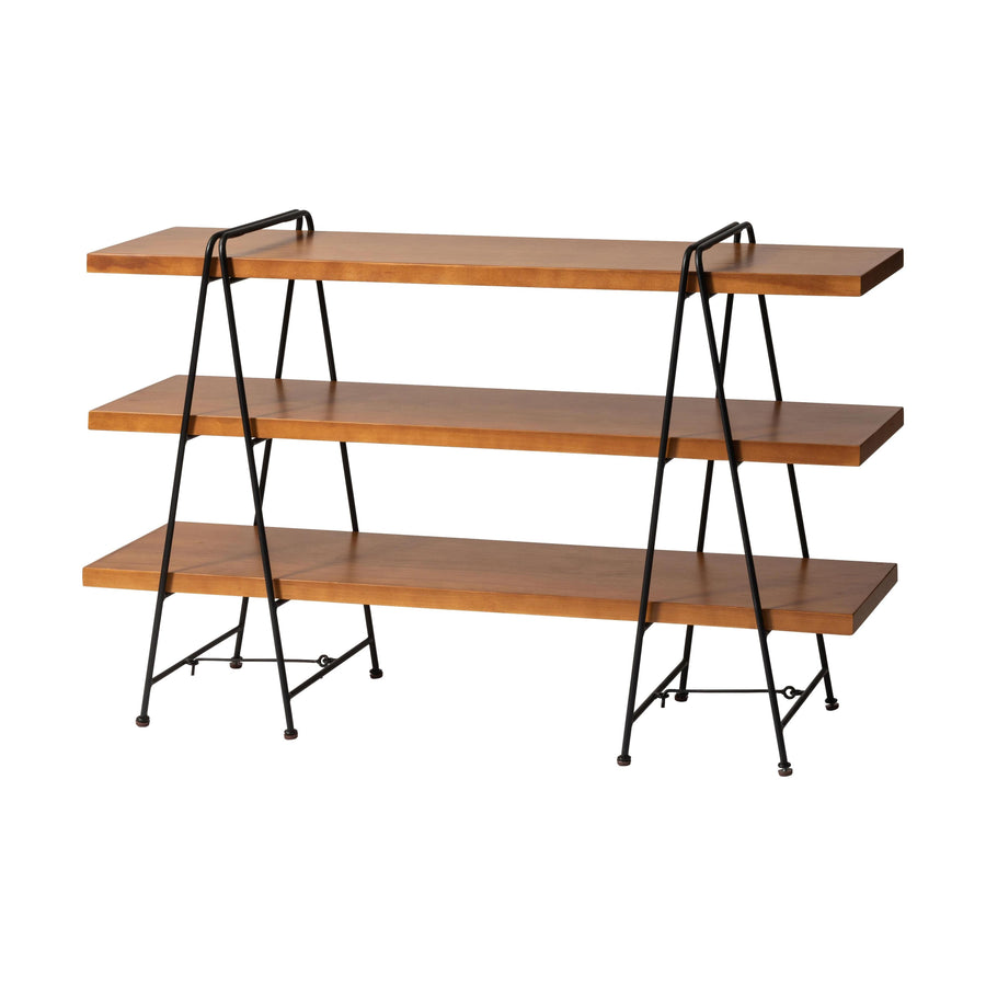 Folding Shelf 3D Brown