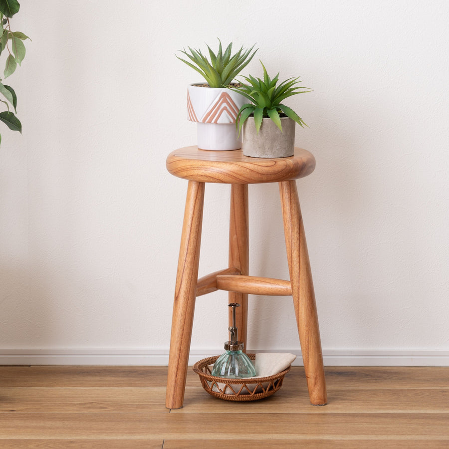 Wooden Stool Natural