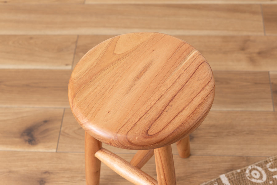 Wooden Stool Natural