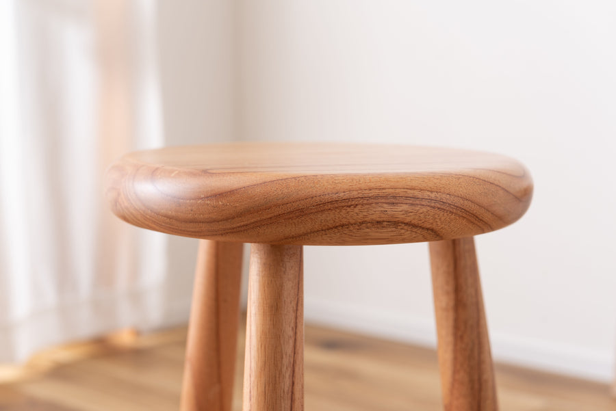 Wooden Stool Natural