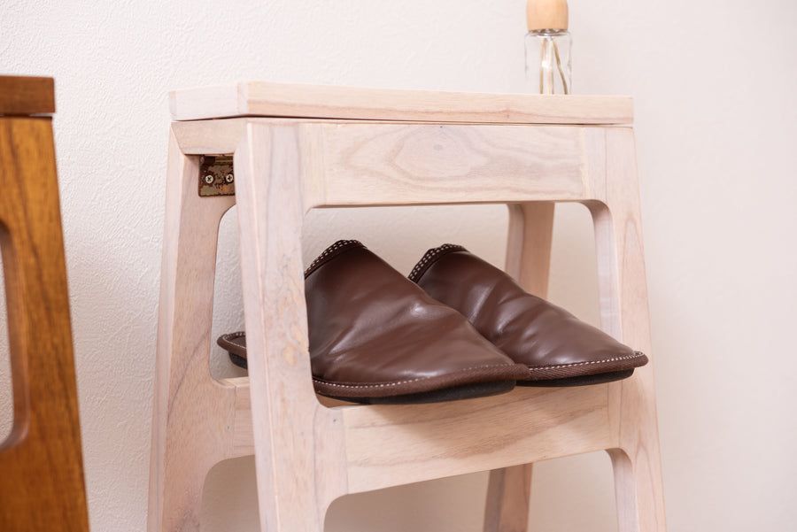 シューズラック3段 ホワイト