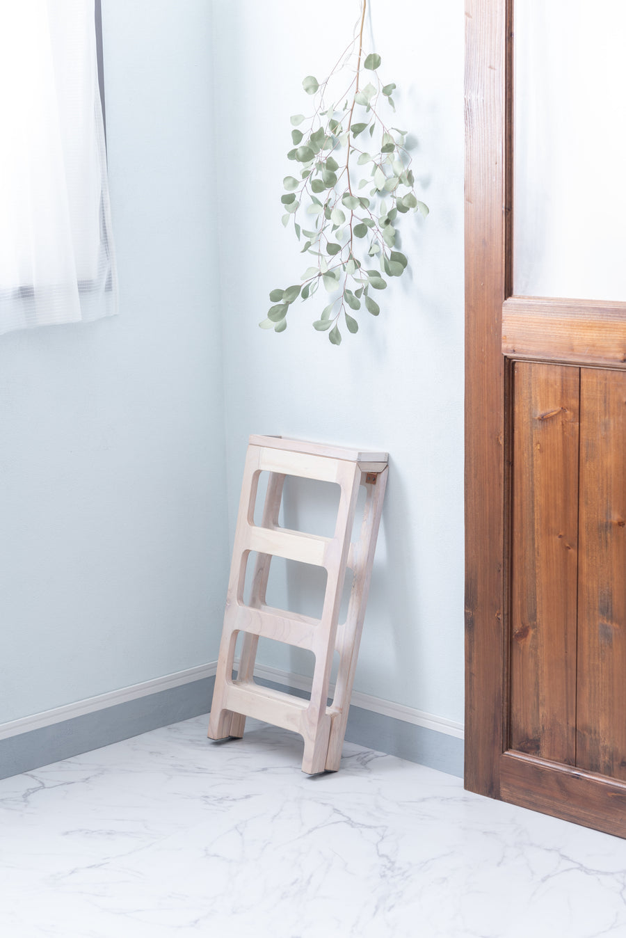 シューズラック3段 ホワイト