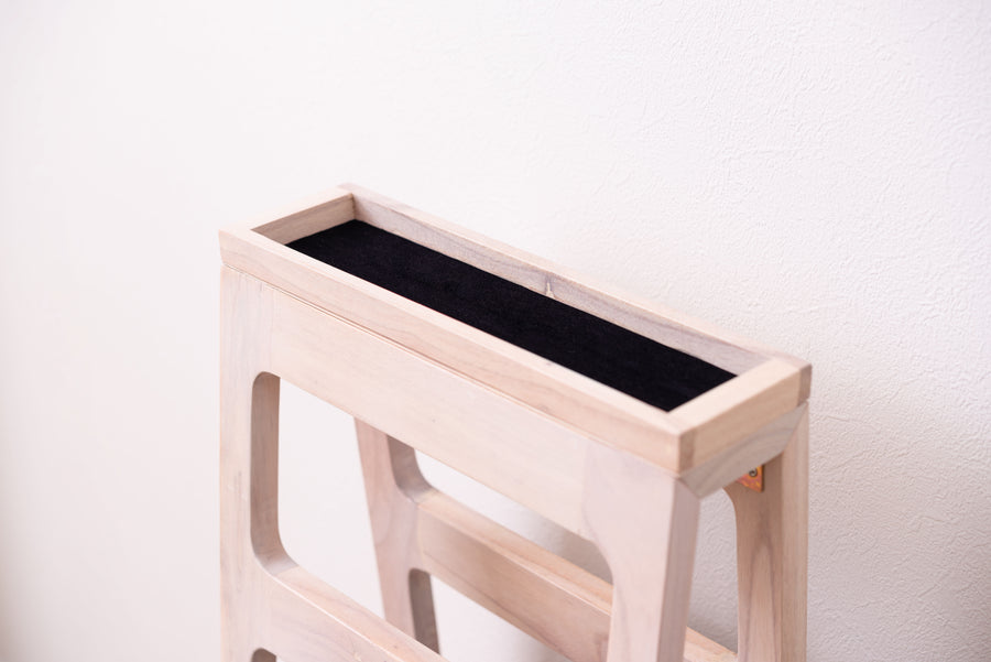 シューズラック4段 ホワイト