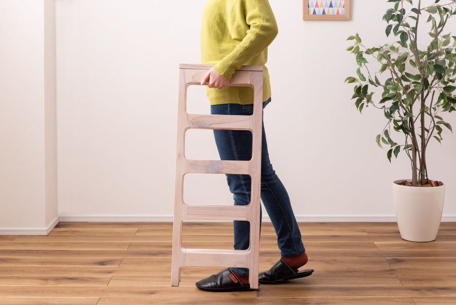 シューズラック4段 ホワイト