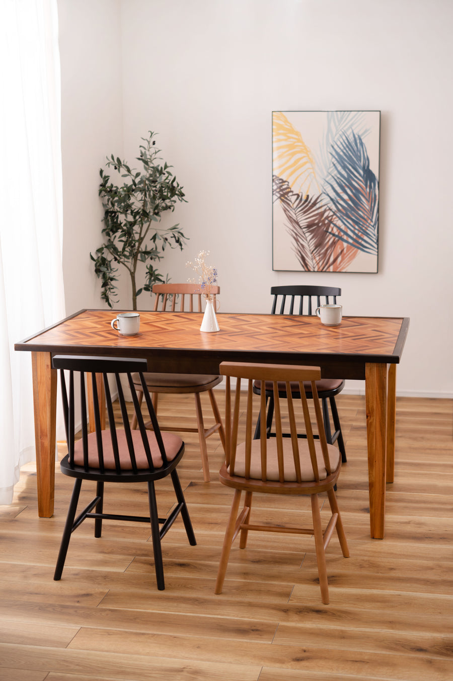 Dining table brown