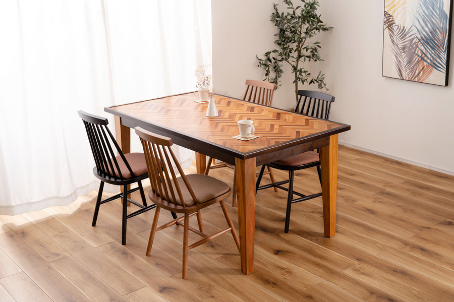 Dining table brown