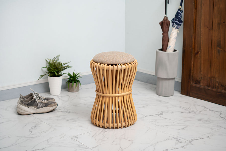 ラウンドスツール ナチュラル