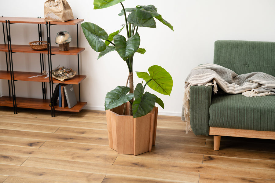 Wood Planter S Natural