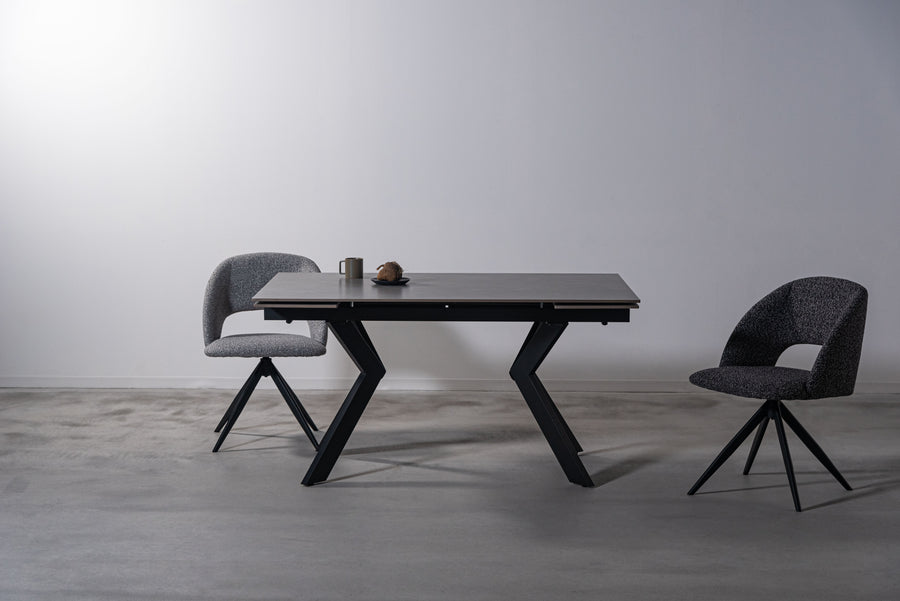 エクステンションテーブル グレー