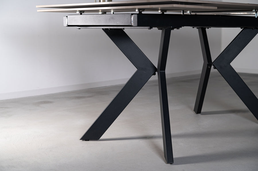 エクステンションテーブル グレー