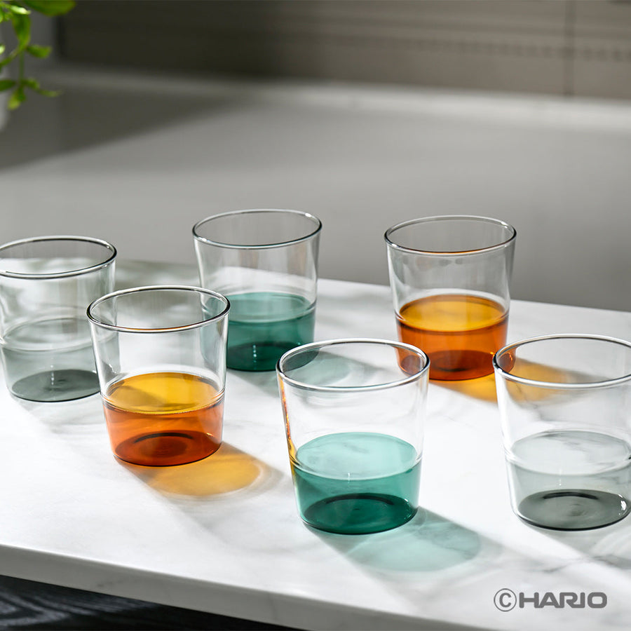 HARIO COLORS ハーフカラーグラス