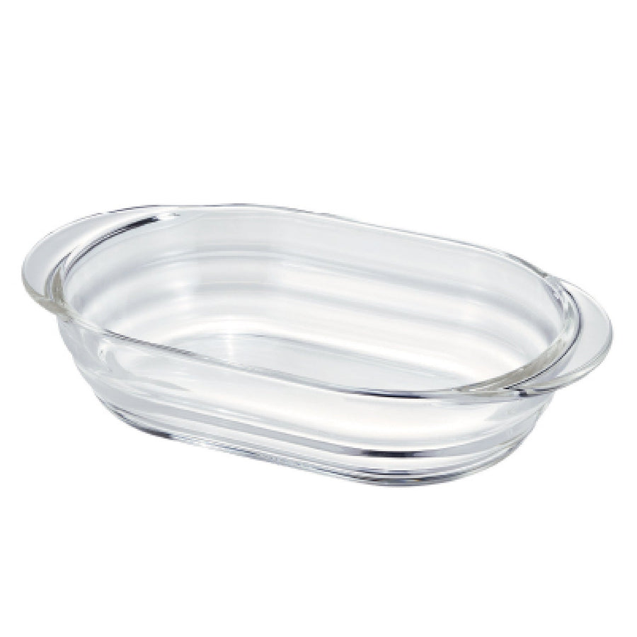 Heat-resistant glass gratin dish 600