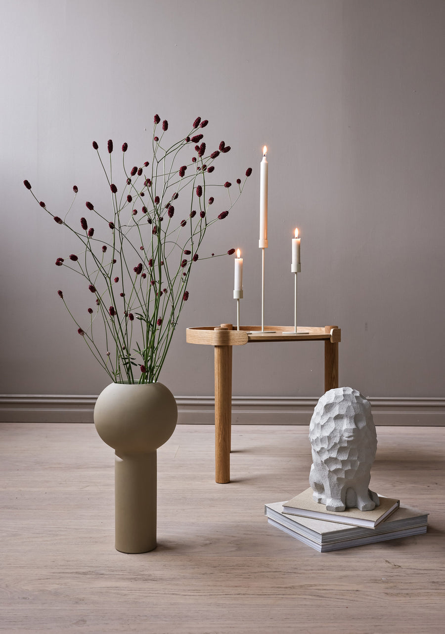 Cooee Design(クーイーデザイン) Candlestick 13cm Sand - MIRUMU